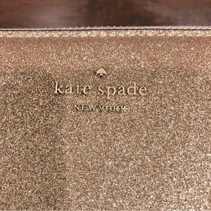 NWT Kate Spade 15” Laptop Case Champagne Sparkle